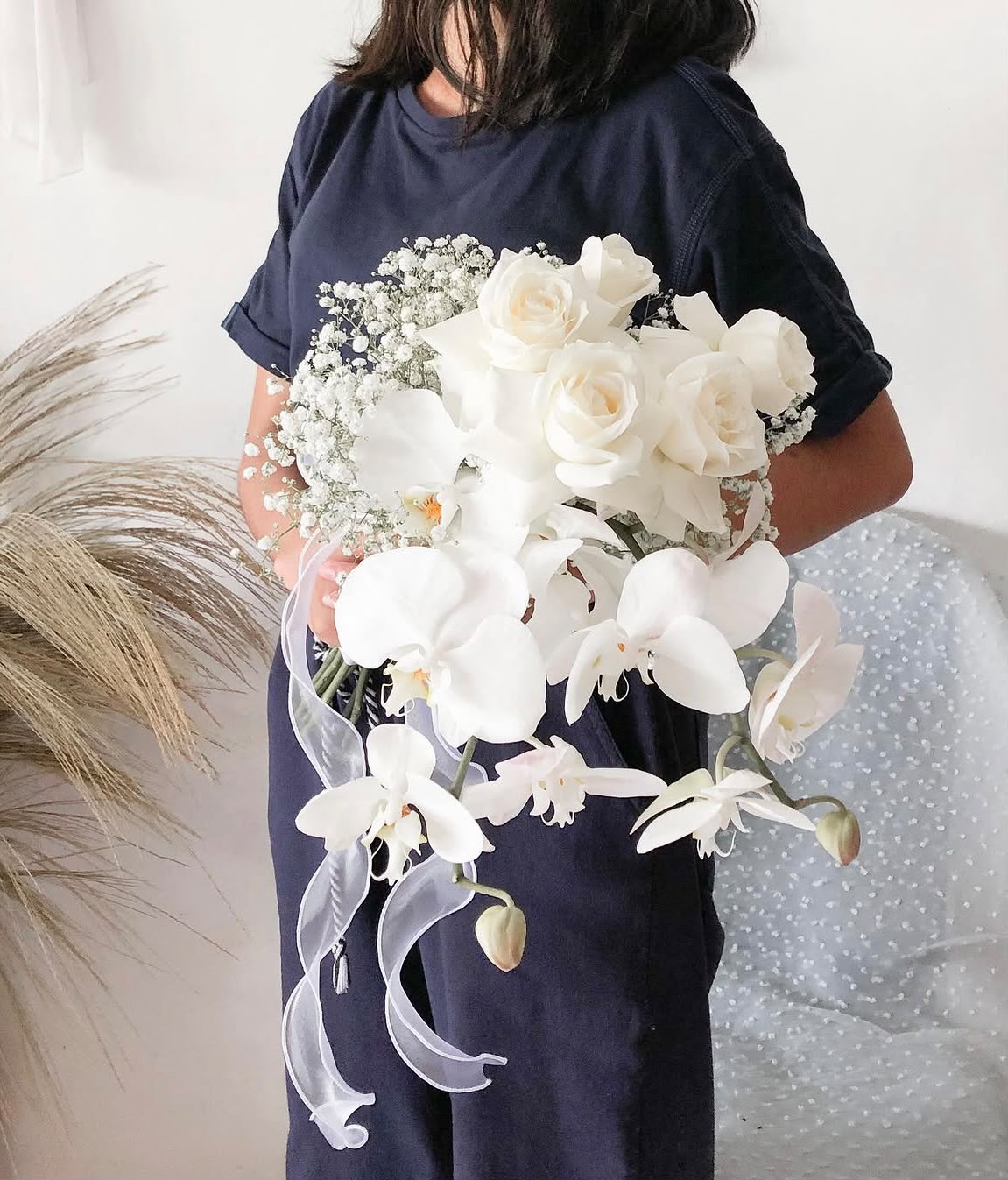 Wedding hand bouquet